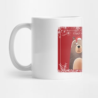 Berry Christmas in Yellowstone National Park in Red Mug